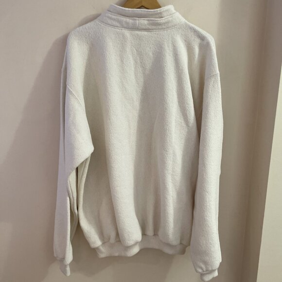 Vintage Walt Disney World Terry Sweatshirt Unisex Size 2XL Cream Embroidered NWT - Picture 6 of 10